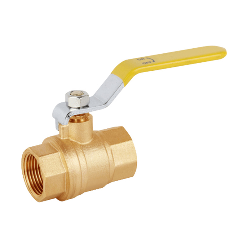 GH-1005 صمام كروي نحاسي كامل الفتحة، بقطر أنثى × قطر أنثى.