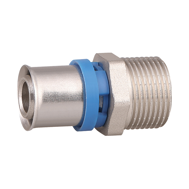 GH-6002 وصلة هيدروليكية ذكرية من النحاس لنظام PEX