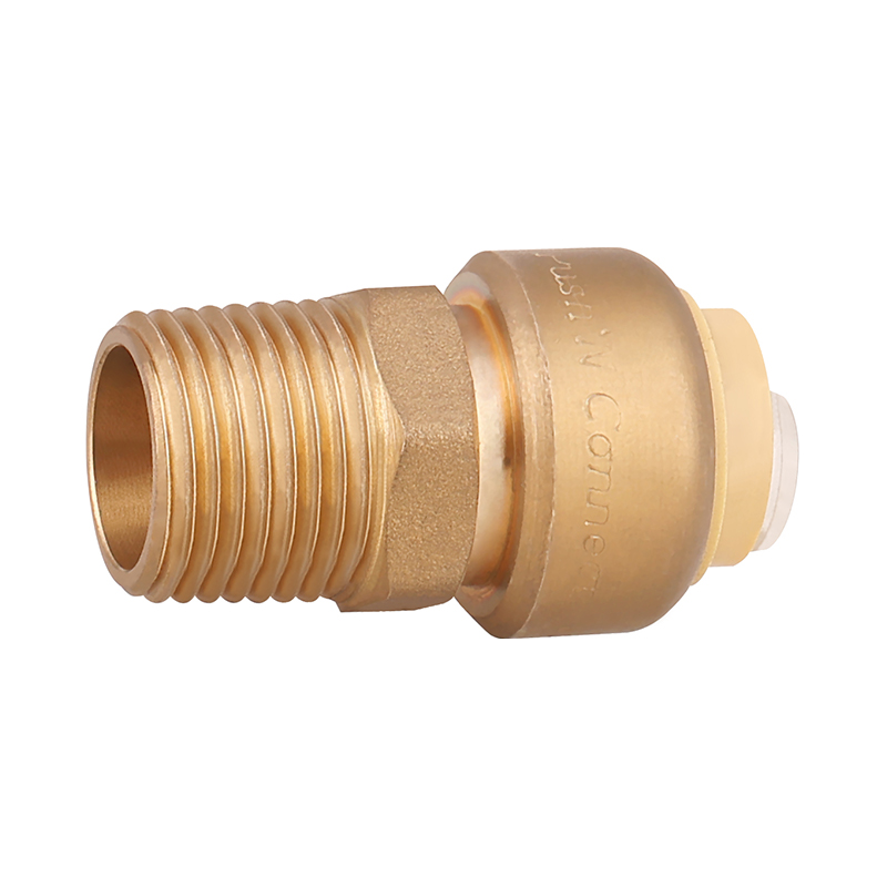 GH-6016 وصلة سباكة نحاسية سريعة الدفع