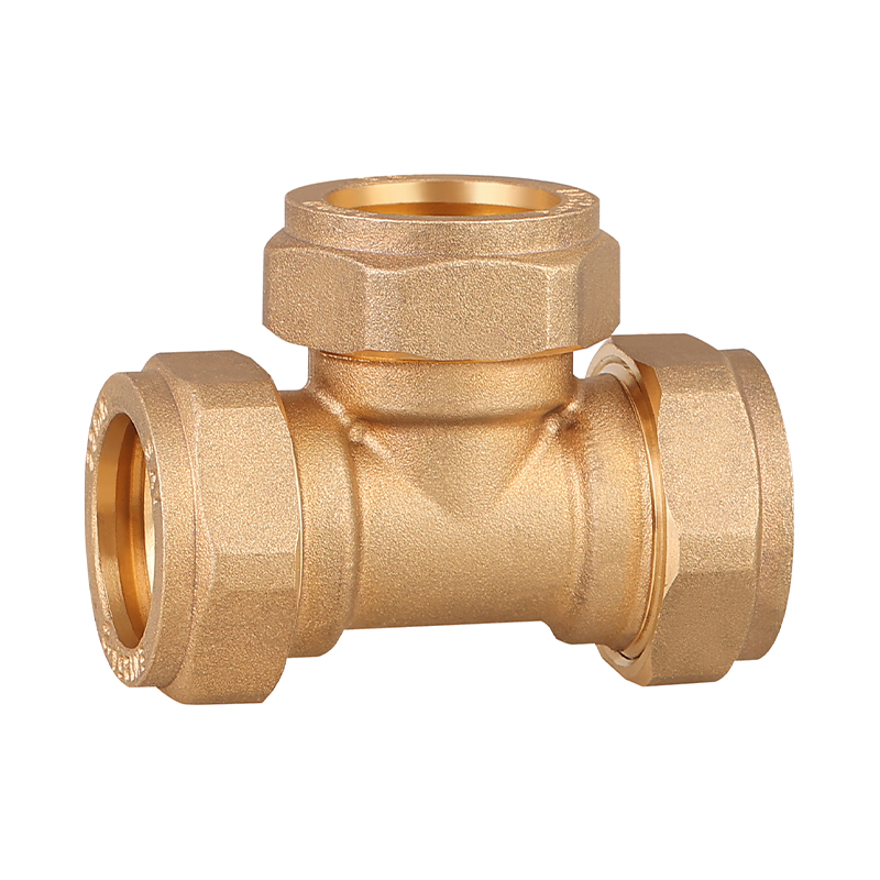 GH-6017 وصلة تي نحاسية متساوية الضغط