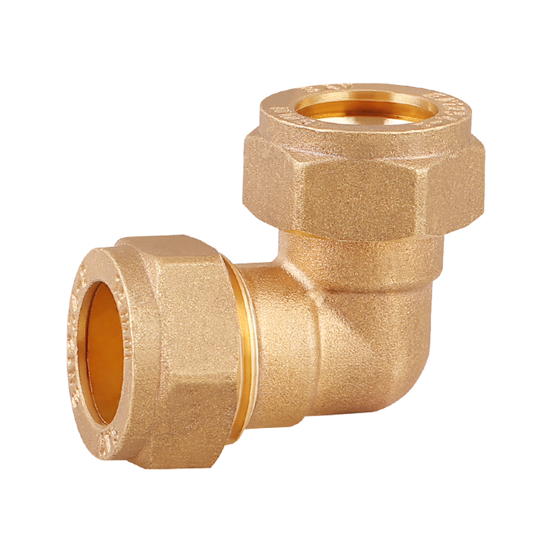 GH-6018 وصلة كوع نحاسية متساوية الضغط