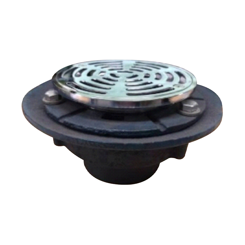 GH-6033 استنزاف أرضي قابلة للتعديل من الحديد الزهر مع صر مستدير ونحاس وصمة عار