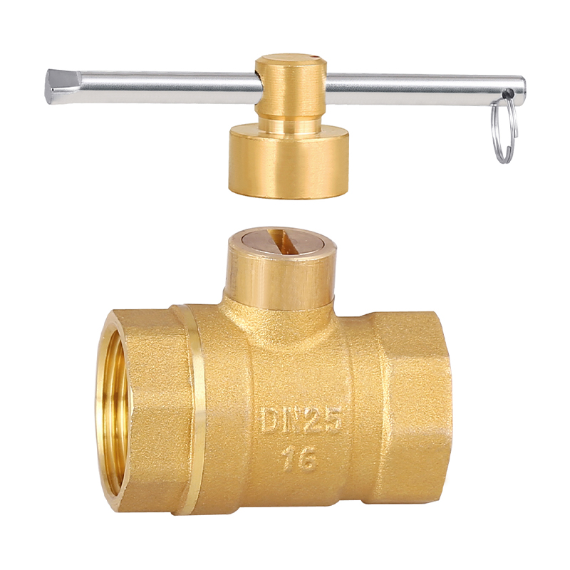 GH-1023 صمام كرة القفل المغناطيسي النحاسي