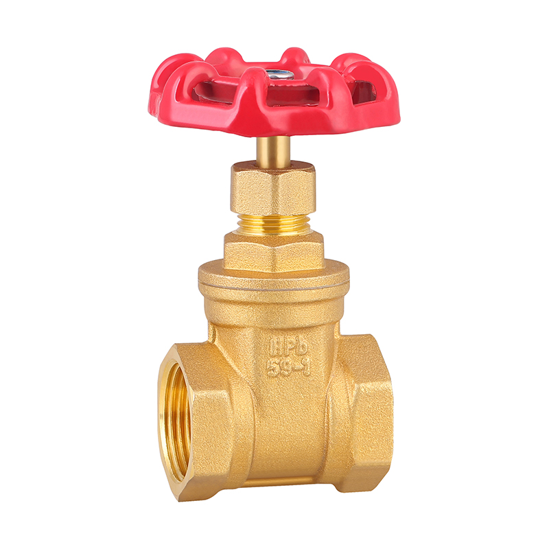 GH-2002 صمام بوابة نحاسي مطروق