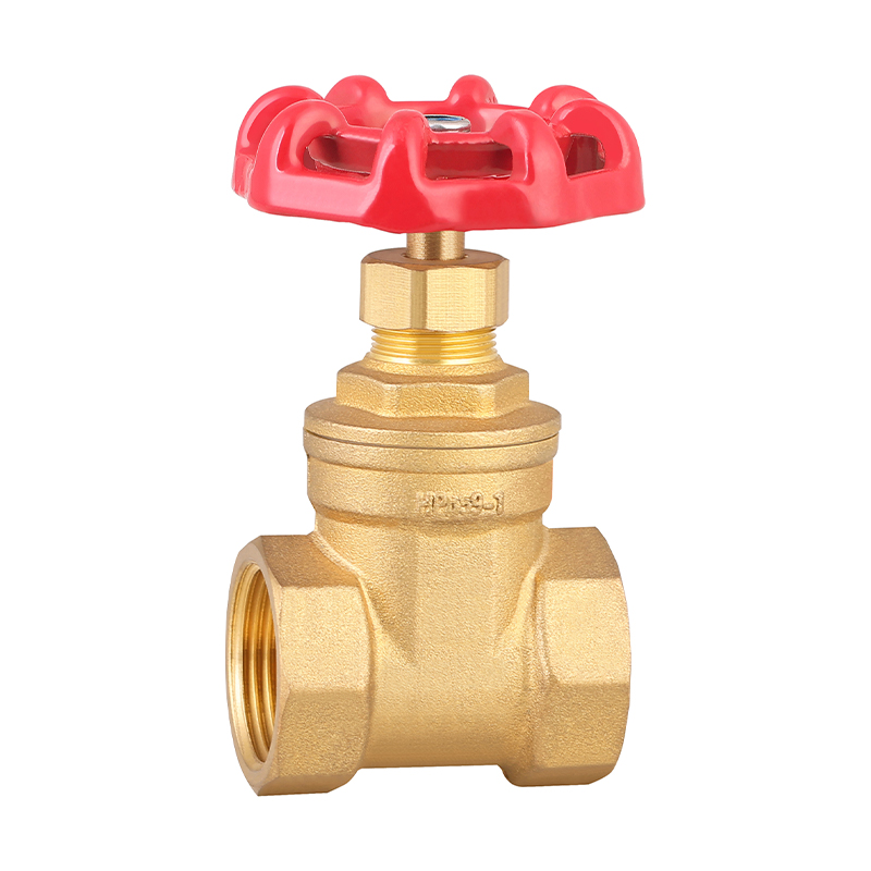 GH-2003 صمام بوابة نحاسي بخيط أنثوي