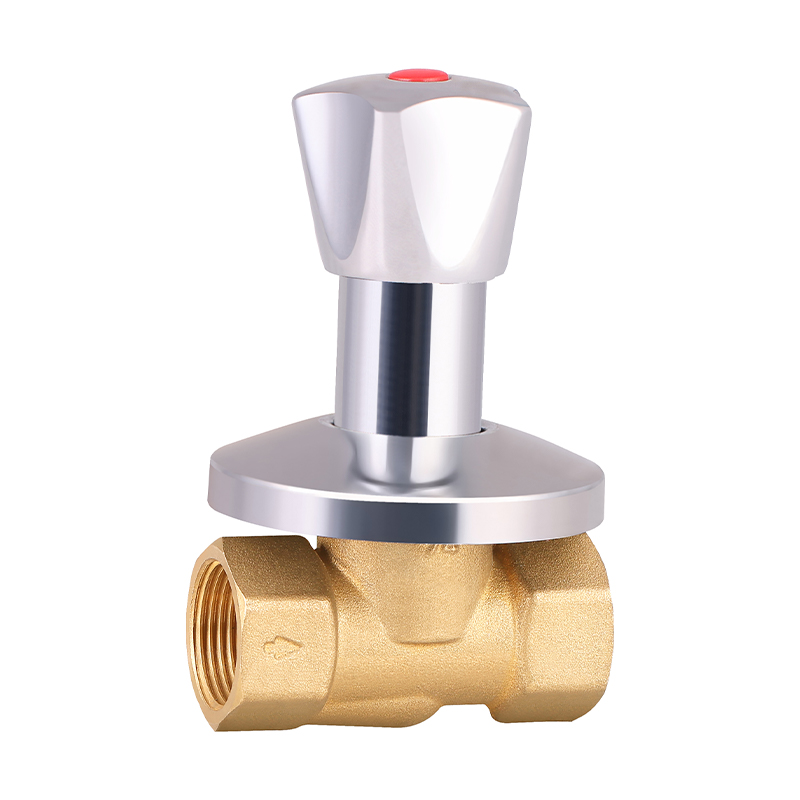 GH-3007 صمام إيقاف نحاسي مخفي للحمام