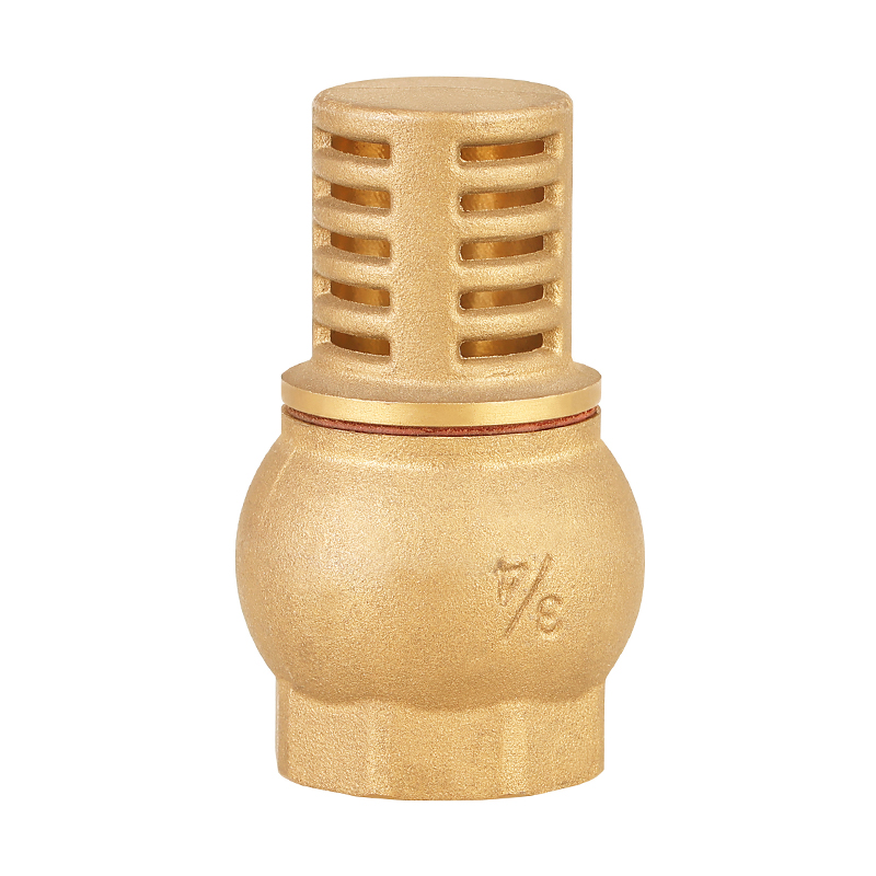 GH-4004 صمام فحص قدم المياه النحاسية