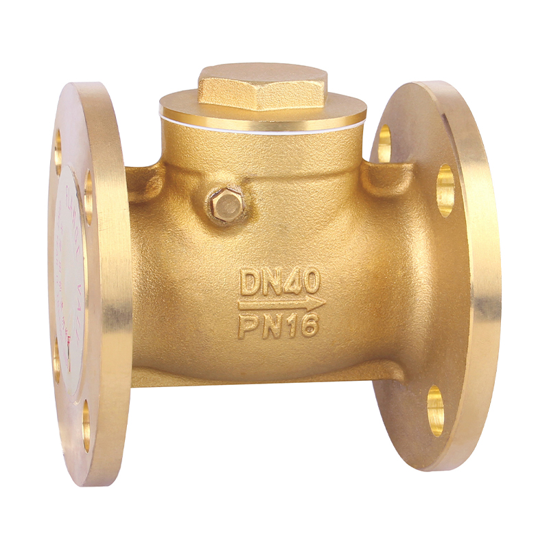 GH-4006 صمام فحص الحافة النحاسية