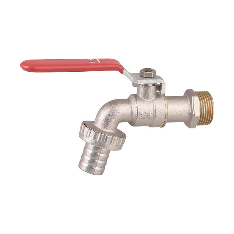 GH-5015 صمام كروي نحاسي مطلي بالنيكل